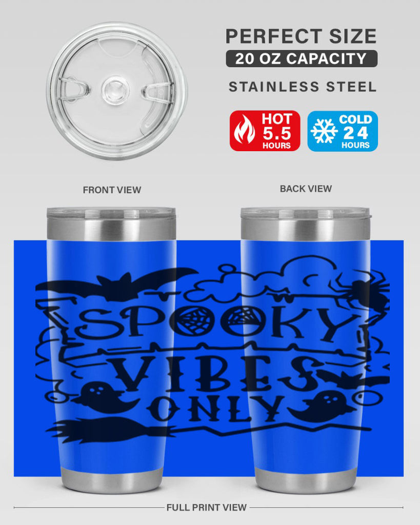 spooky vibes only 21#- halloween- Tumbler