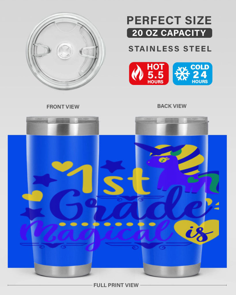st grade magical 63#- mardi gras- Tumbler