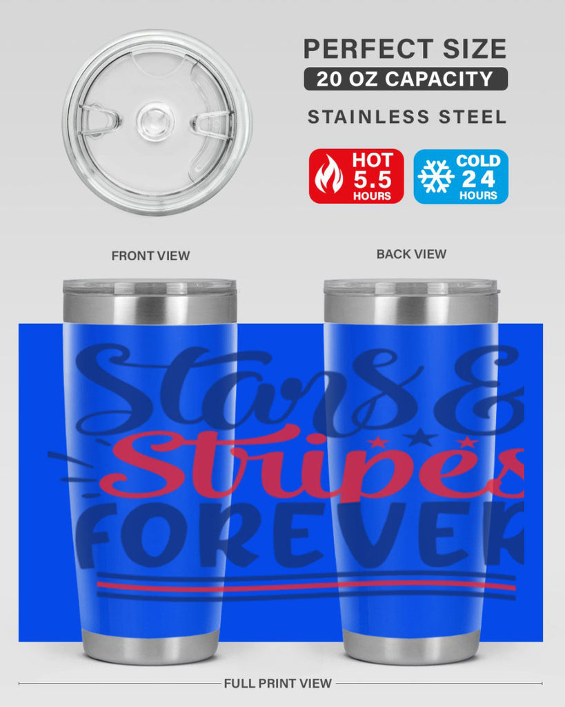 stars stripes forever Style 74#- Fourt Of July- Tumbler