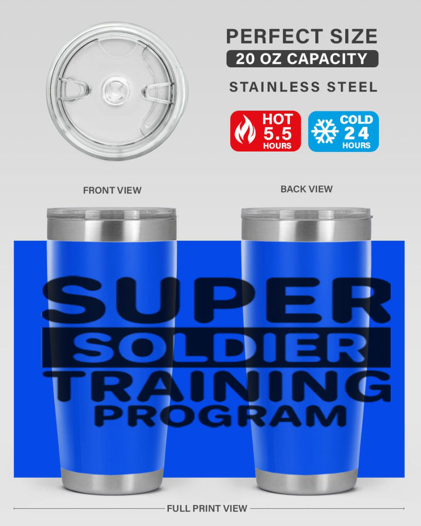 super soldier training program 397#- winter- Tumbler