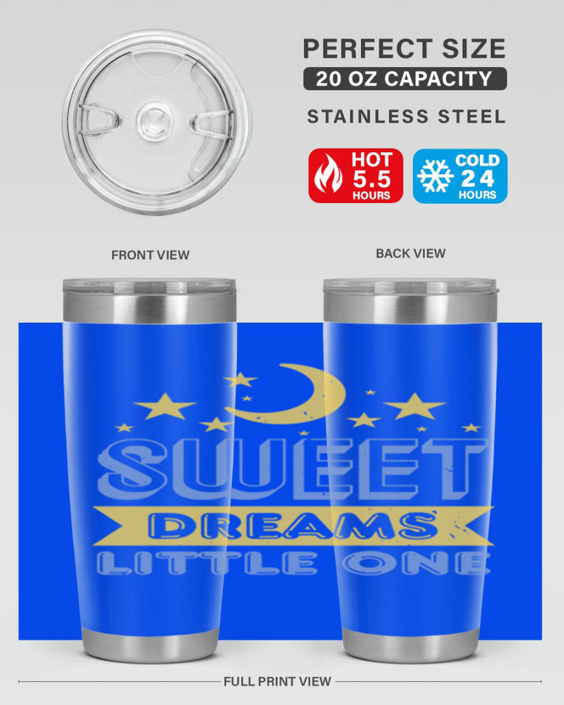 sweet dreams little one Style 13#- baby shower- tumbler