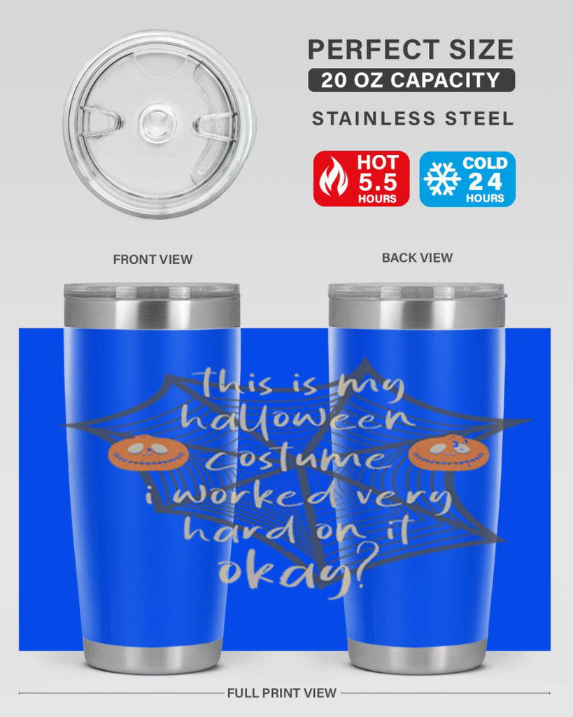this is my halloween 127#- halloween- Tumbler