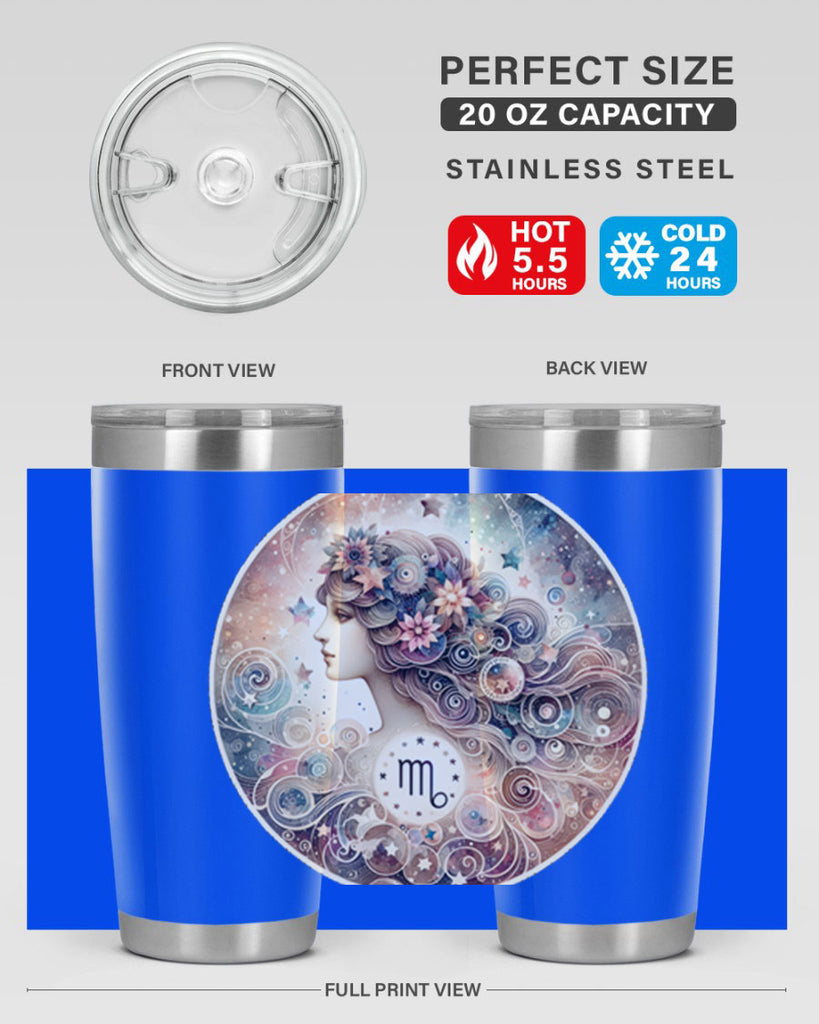 virgo 556#- zodiac- Tumbler