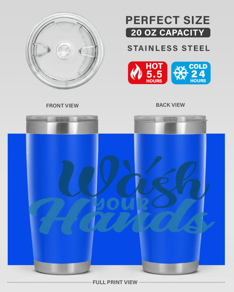 wash your hands 52#- bathroom- Tumbler