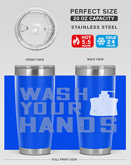 wash your hands Style 13#- corona virus- Tumbler