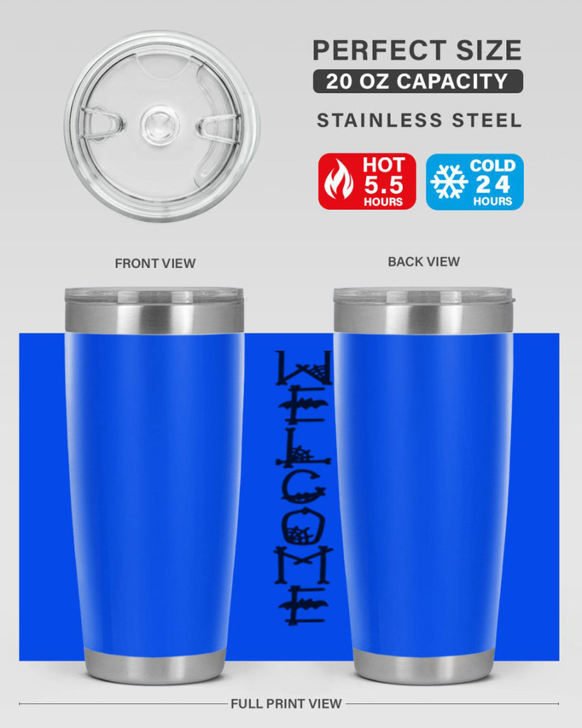 welcome 12#- halloween- Tumbler