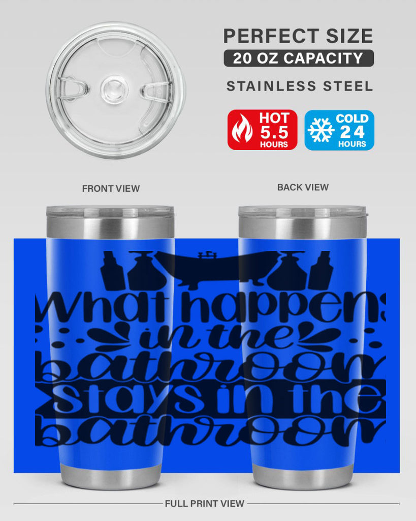 what happens in the bathroom 6#- bathroom- Tumbler