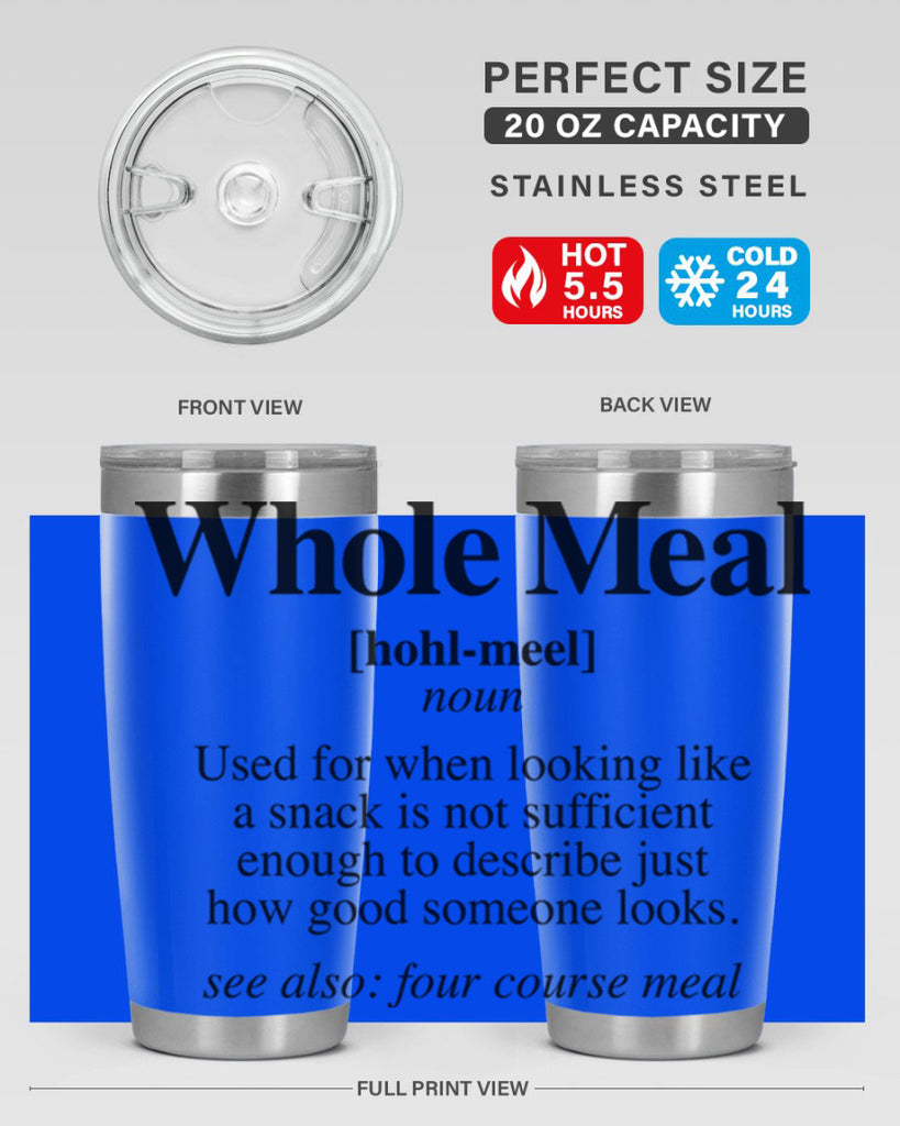 whole meal 10#- black words phrases- Cotton Tank
