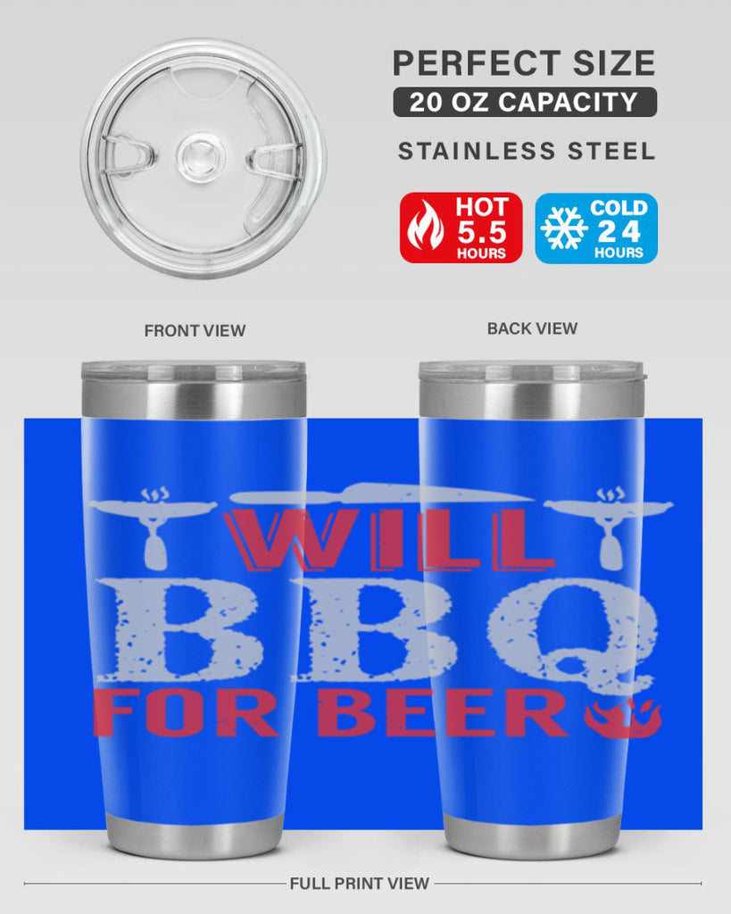 will bbq for beer 5#- bbq- Tumbler
