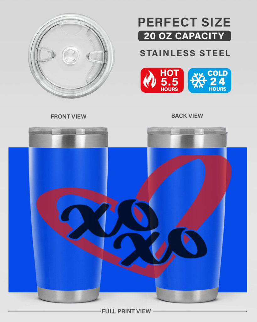 xoxo 11#- valentines day- Tumbler