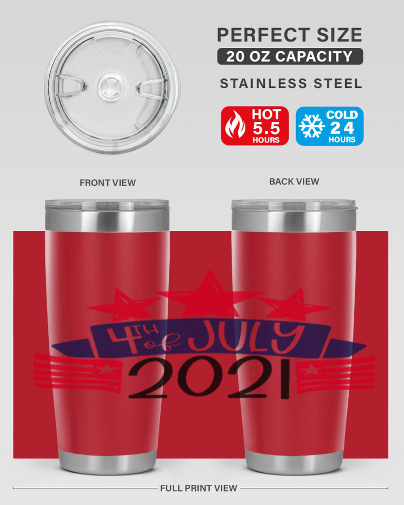 4th Of July Style 140#- Fourt Of July- Tumbler
