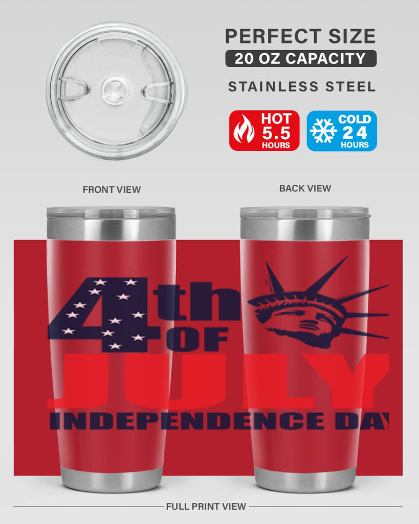 4th of july independence day Style 67#- Fourt Of July- Tumbler