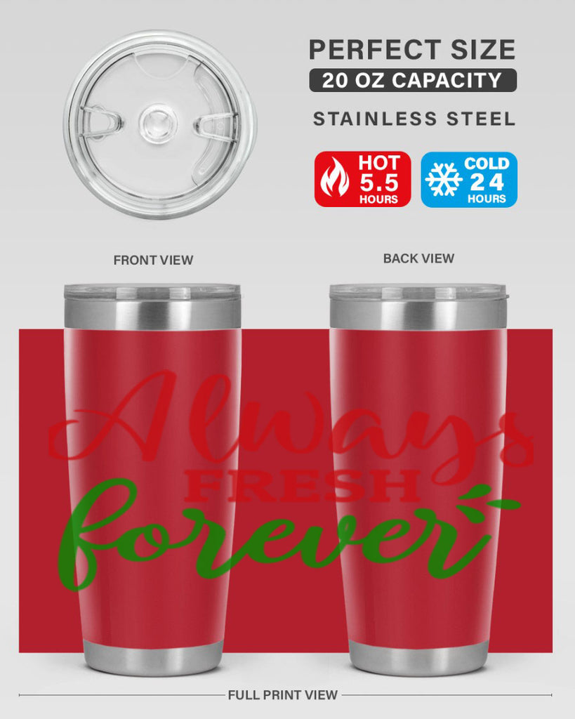 Always Fresh Forever 10#- winter- Tumbler