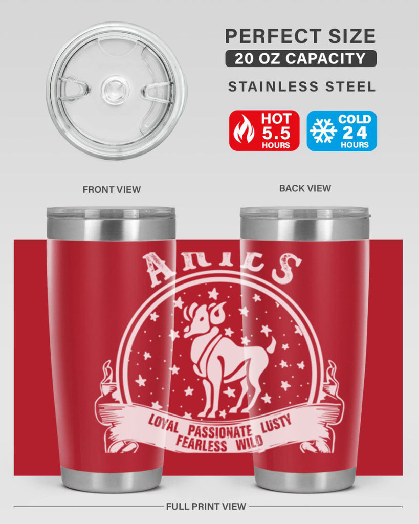 Aries 2#- zodiac- Tumbler