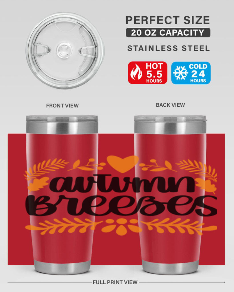 Autumn Breezes 474#- fall- Tumbler