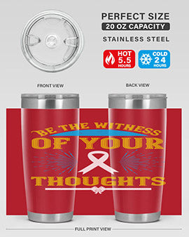 Be the witness of your thoughts Style 48#- self awareness- Tumbler
