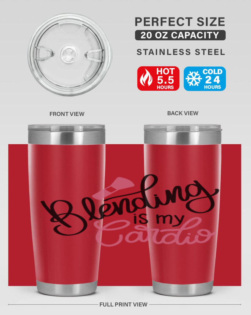 Blending is my Cardio Style 129#- make up- Tumbler
