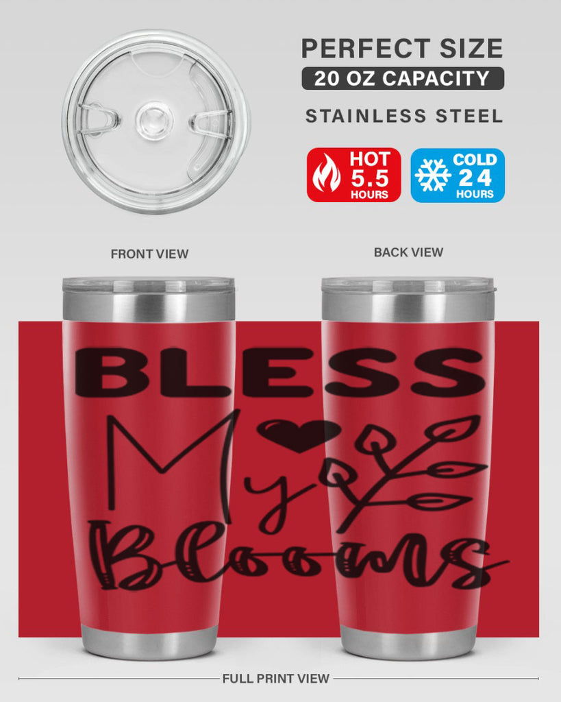 Bless My Blooms 44#- spring- Tumbler