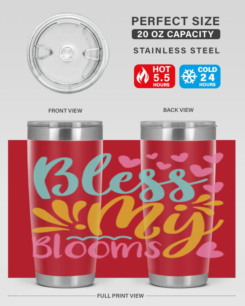 Bless my blooms Style 69#- summer- Tumbler