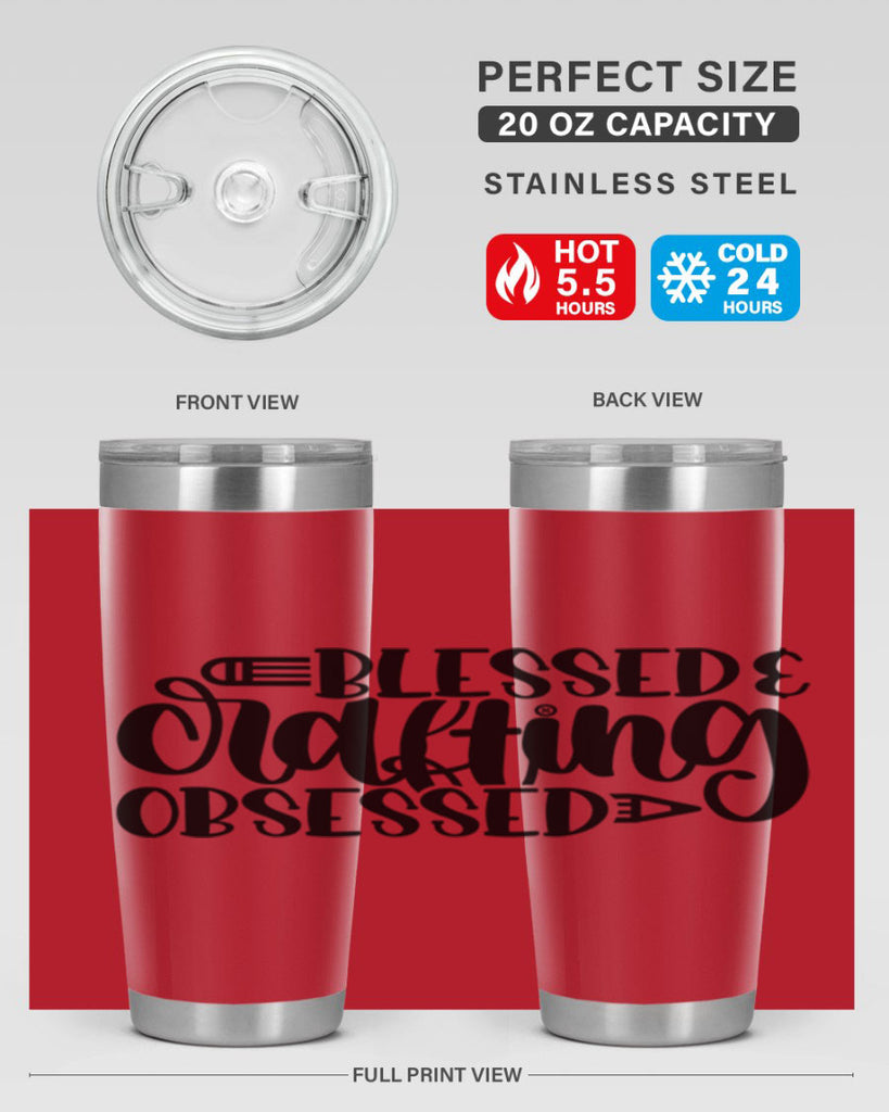 Blessed Crafting Obsessed 47#- crafting- Tumbler