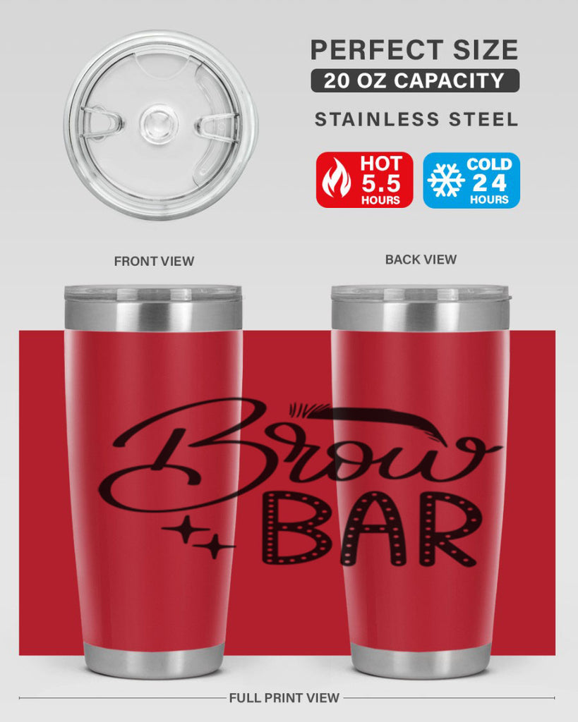 Brow Bar Style 125#- make up- Tumbler