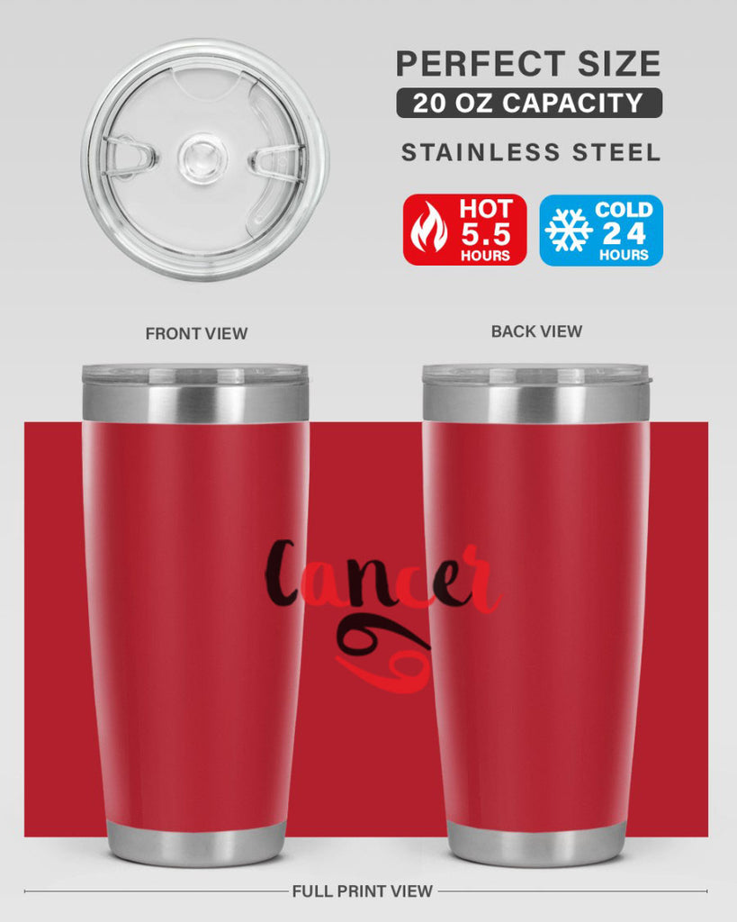 Cancer 152#- zodiac- Tumbler