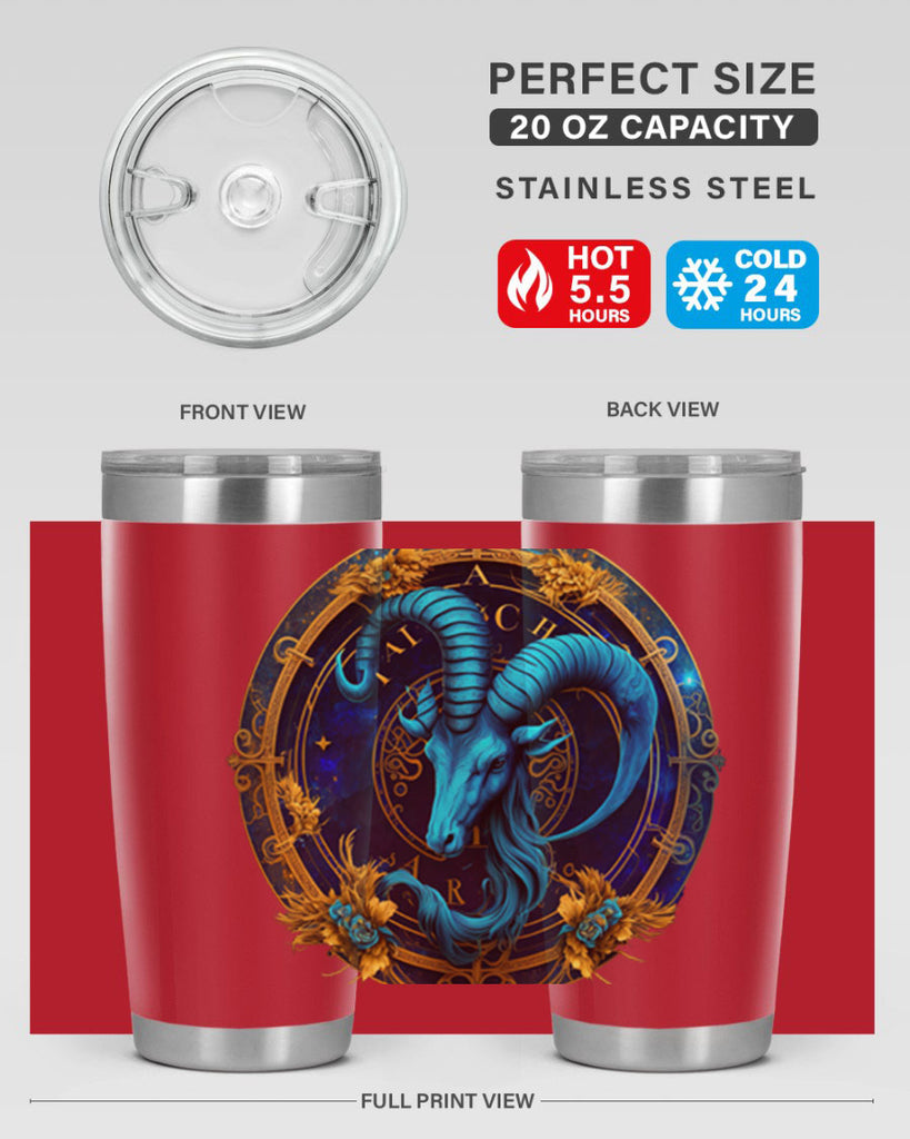 Capricorn 181#- zodiac- Tumbler