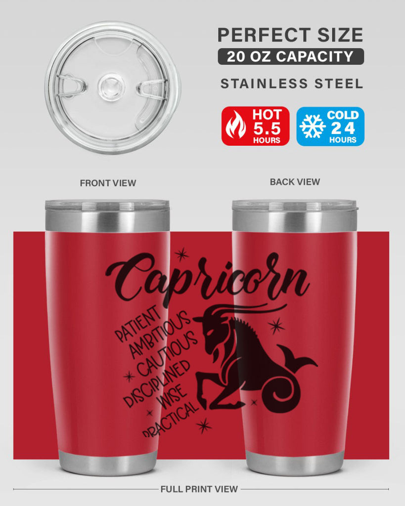 Capricorn 188#- zodiac- Tumbler
