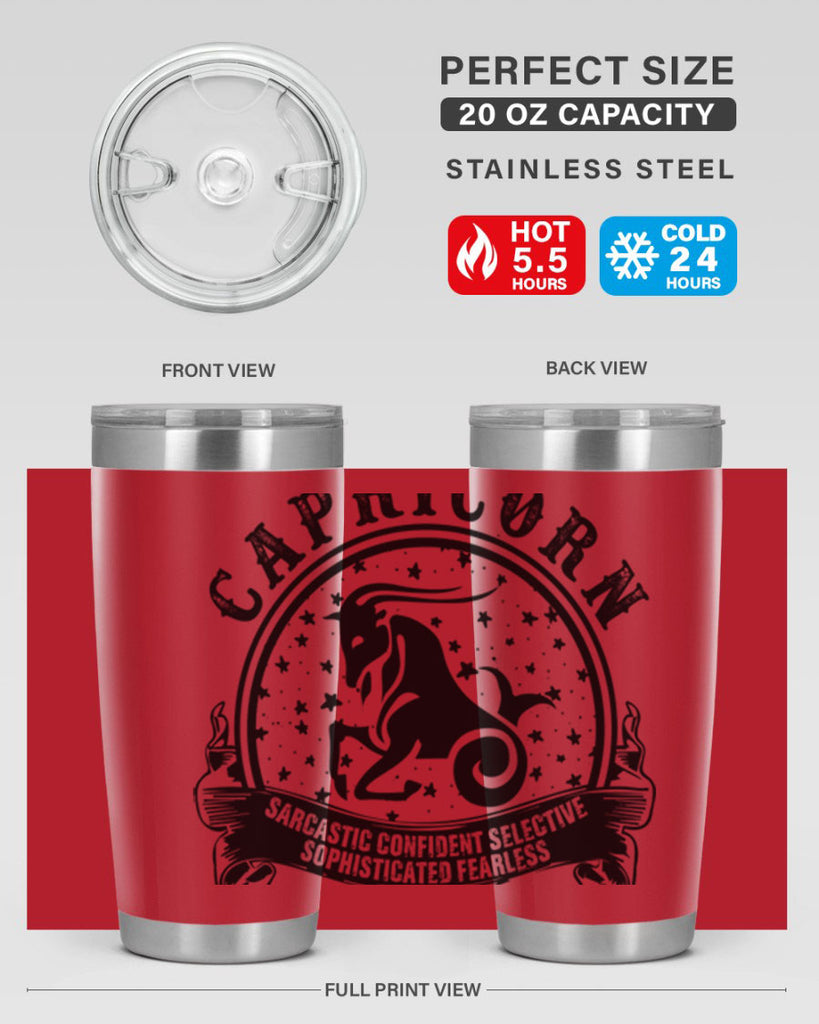 Capricorn 38#- zodiac- Tumbler