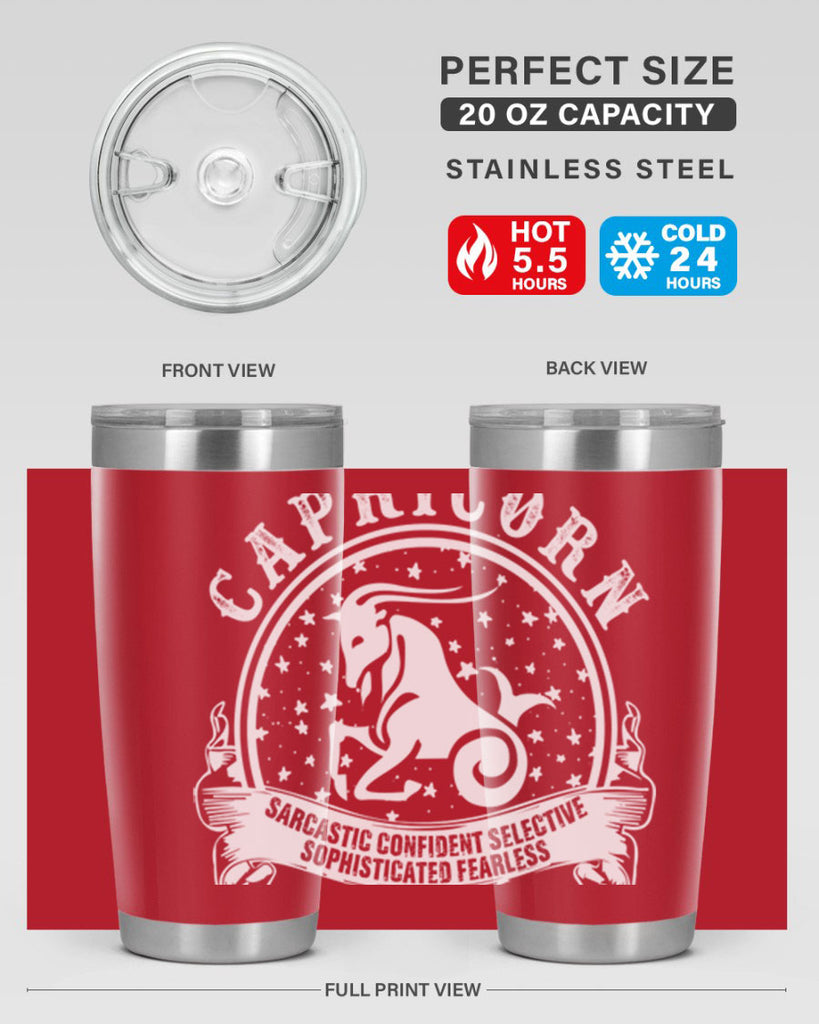 Capricorn 39#- zodiac- Tumbler