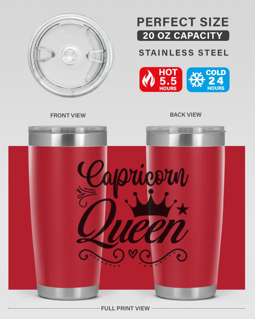 Capricorn queen 196#- zodiac- Tumbler