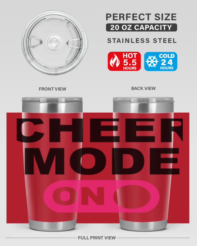 Cheer mode on 1386#- cheer- Tumbler