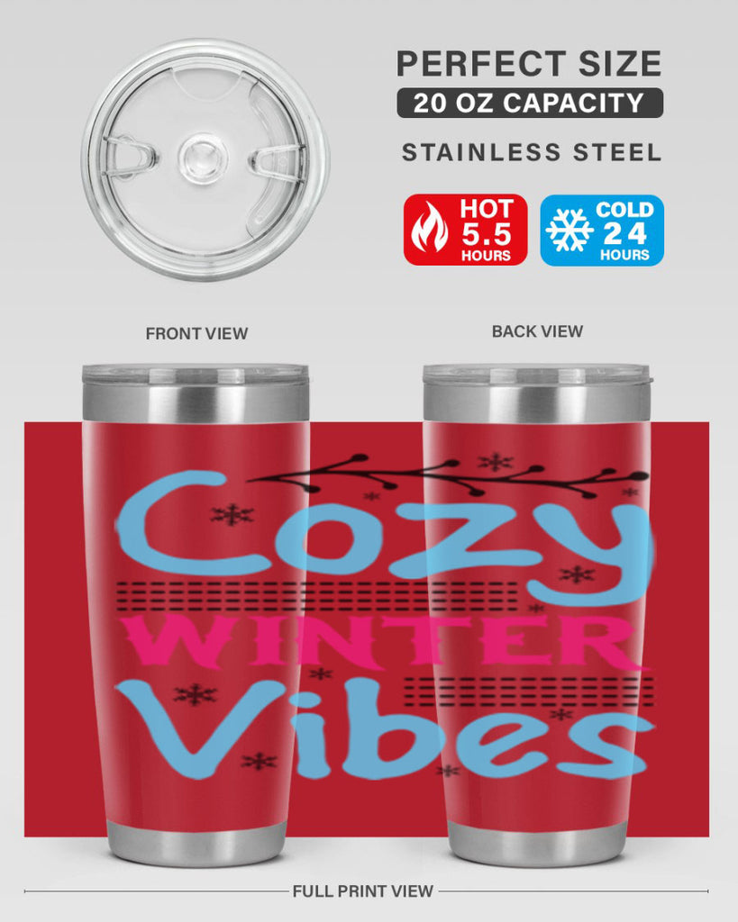 Cozy Winter Vibes Graphics 81#- winter- Tumbler