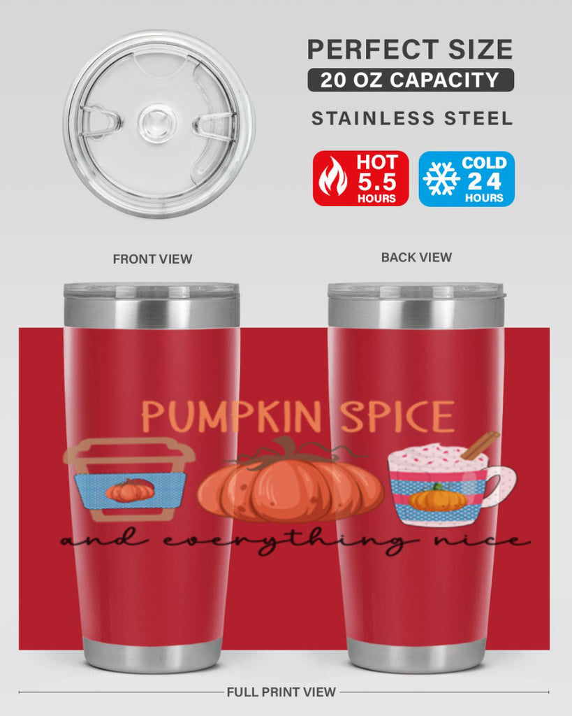 Fall Pumpkin Spice 127#- fall- Tumbler