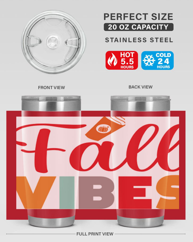FallVibesdesign 166#- fall- Tumbler