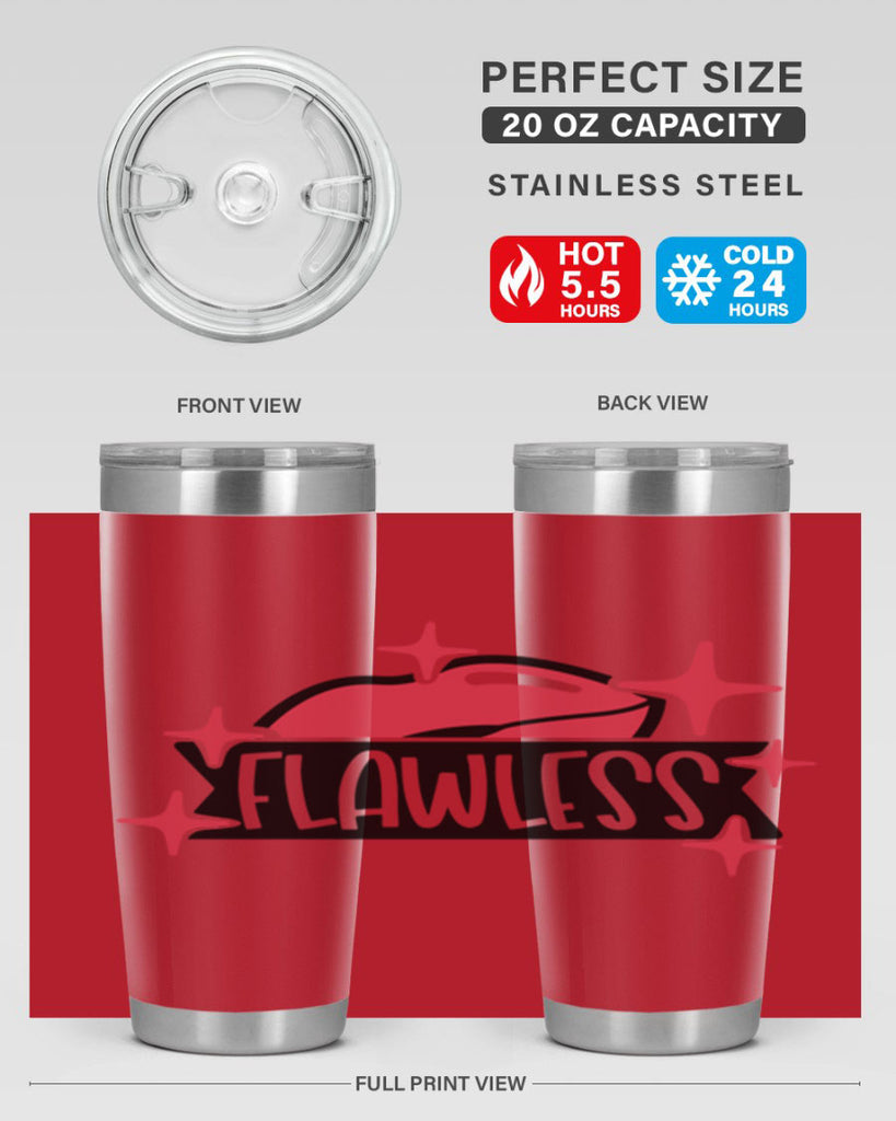 Flawless Style 102#- make up- Tumbler