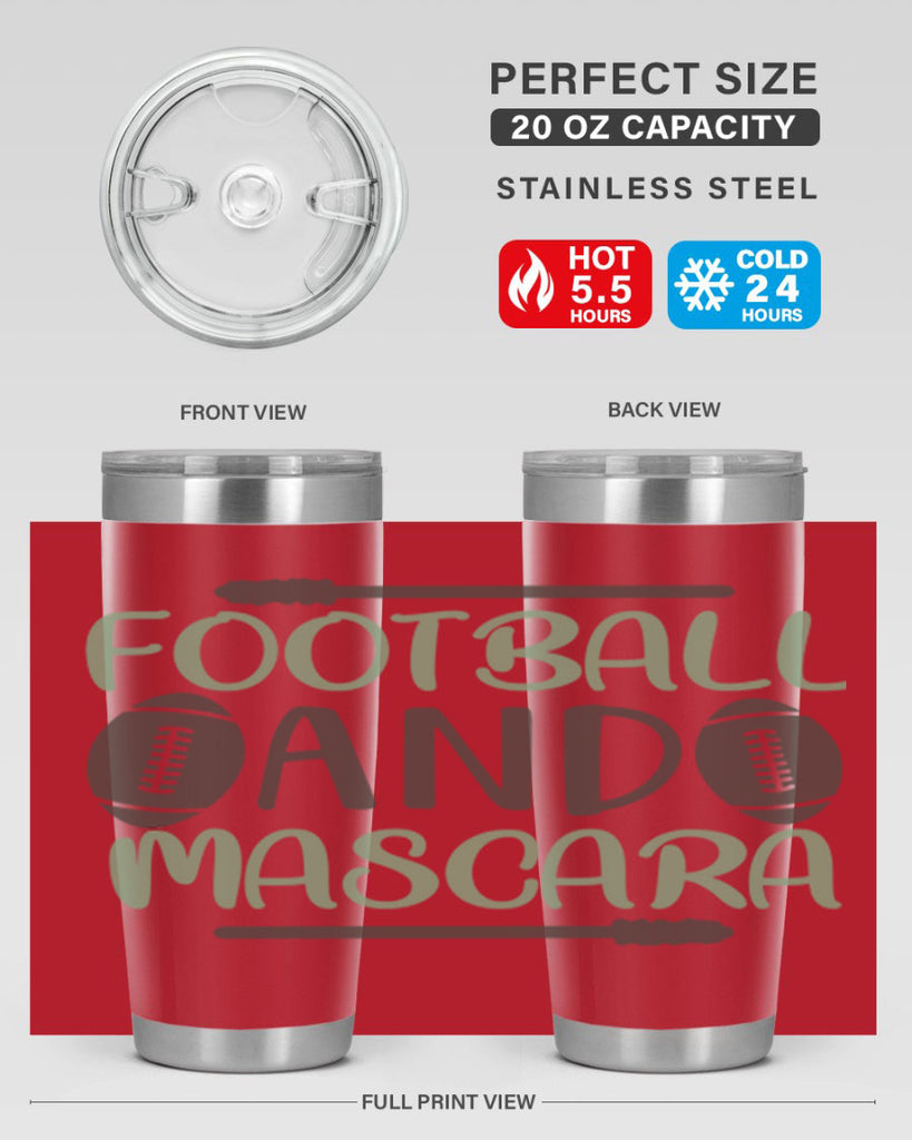 Football and Mascara 90#- fashion- Cotton Tank