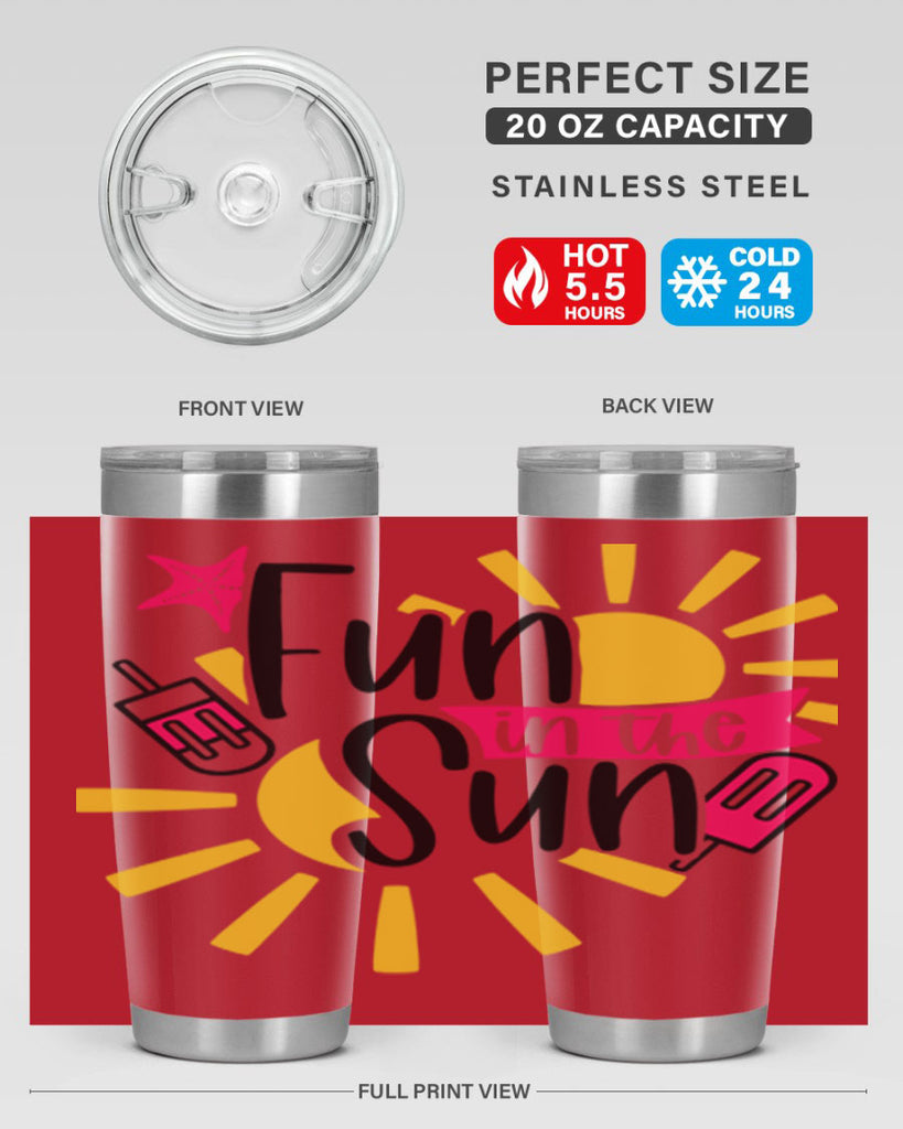 Fun In The Sun Style 45#- summer- Tumbler