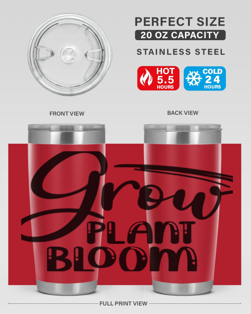 GROW PLANT BLOOM  151#- spring- Tumbler