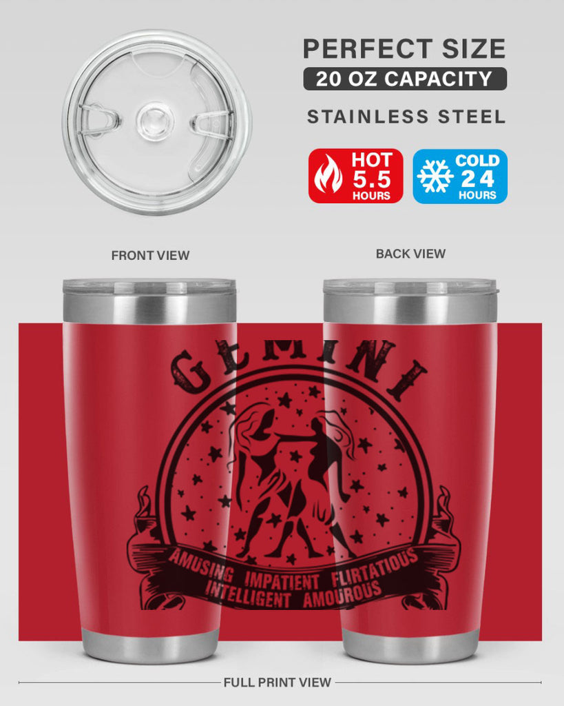 Gemini 9#- zodiac- Tumbler