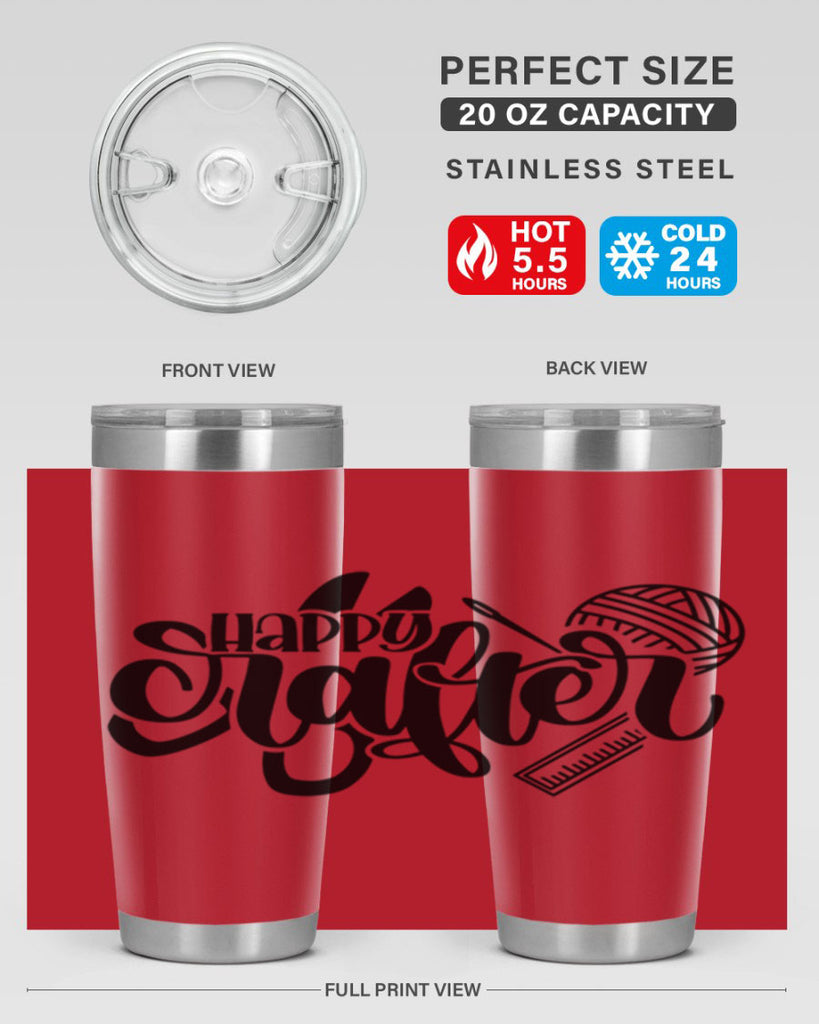 Happy Craften 24#- crafting- Tumbler