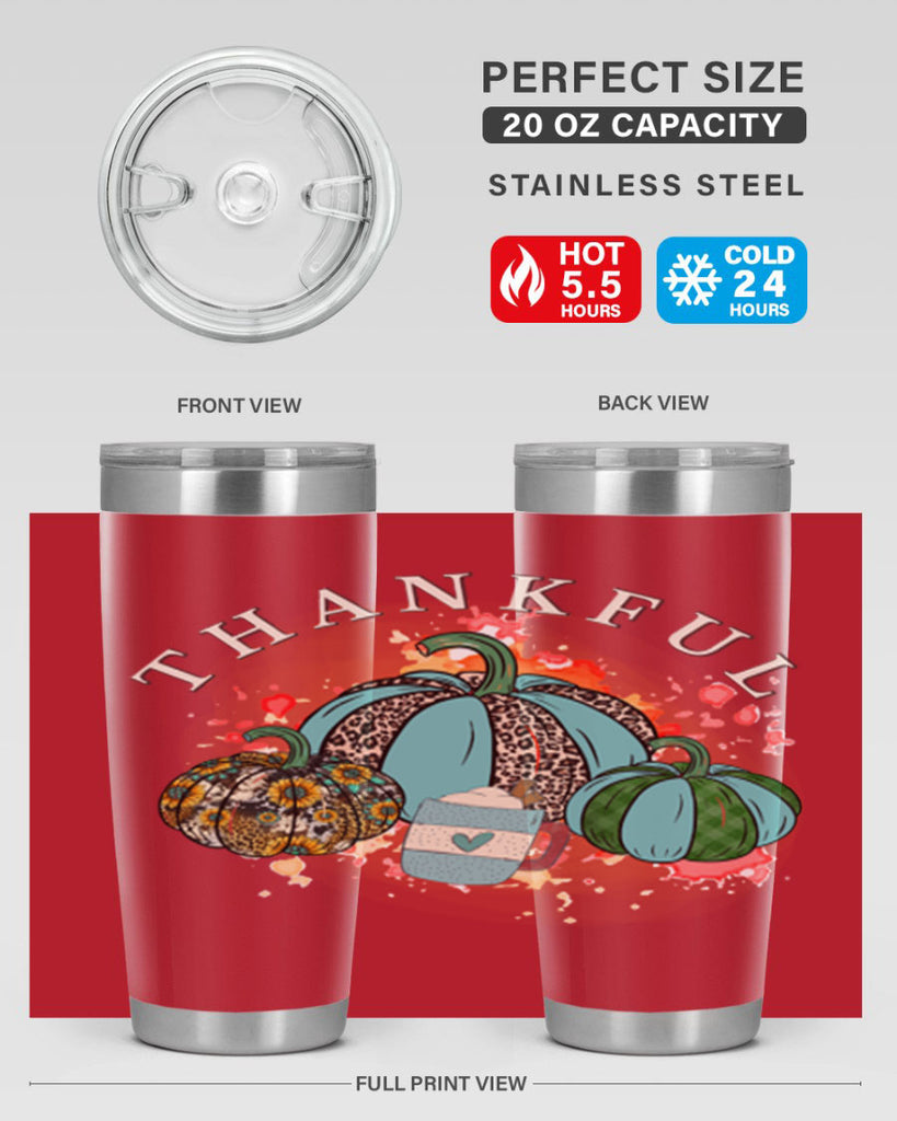 Happy Thanksgiving 247#- fall- Tumbler