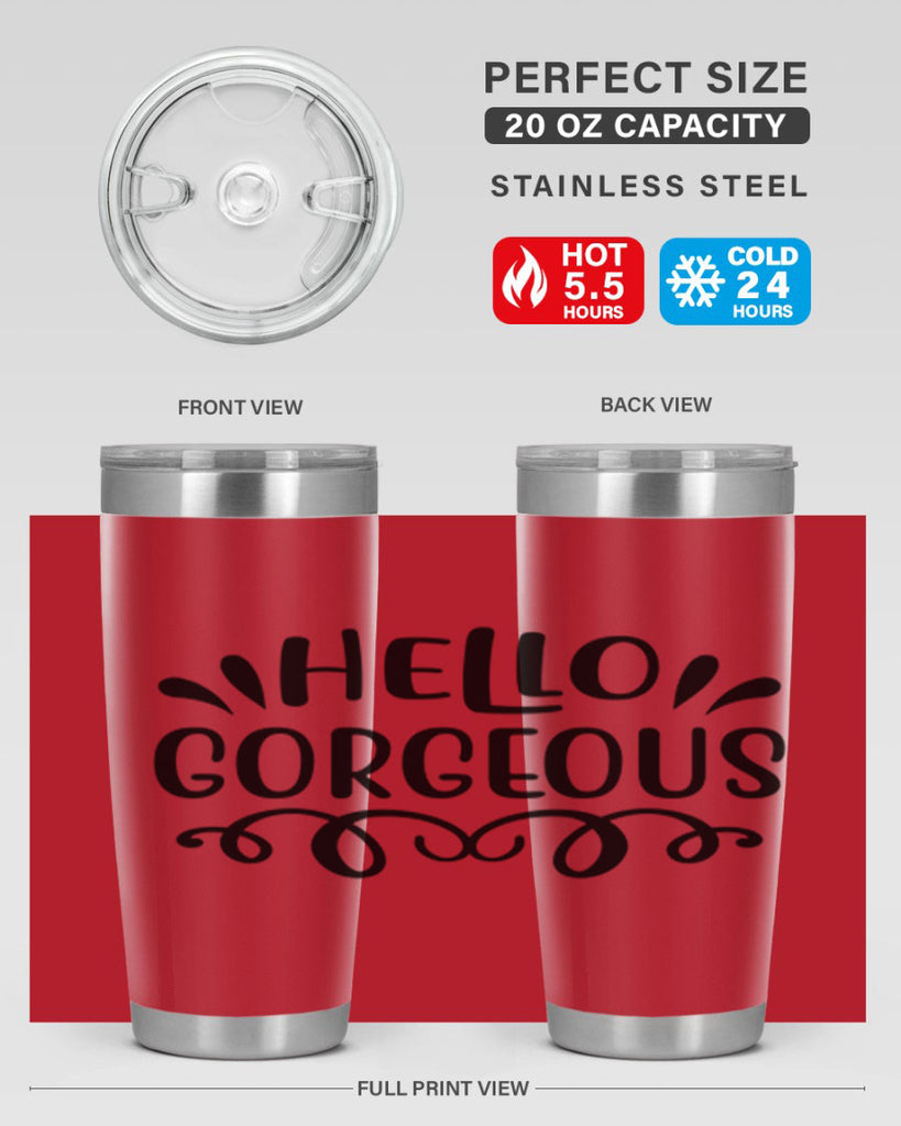 Hello Gorgeous 101#- fashion- Cotton Tank