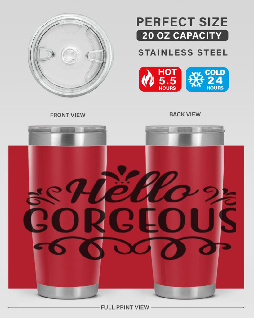 Hello Gorgeous 103#- fashion- Cotton Tank