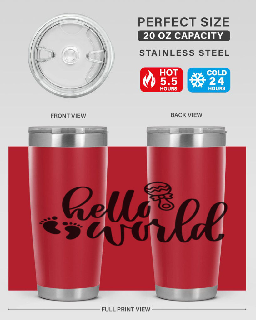 Hello World Style 90#- baby- tumbler