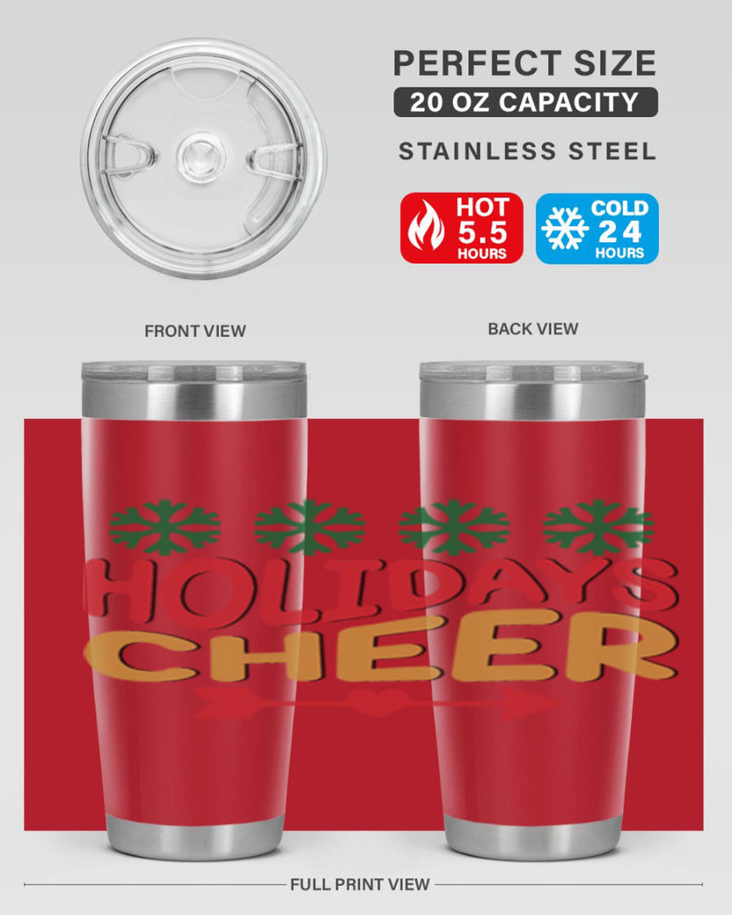 Holidays Cheer 192#- winter- Tumbler