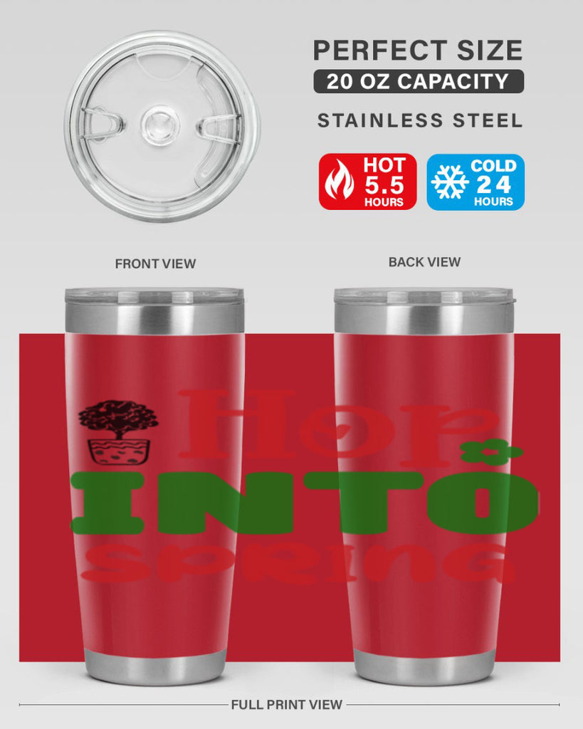 Hop into Spring 251#- spring- Tumbler