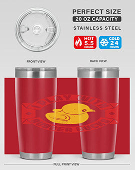 I Play With Rubber Ducks Style 40#- duck- Tumbler