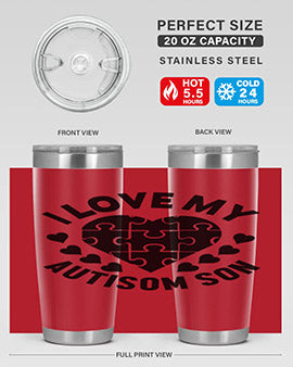 I love my Style 45#- autism- Tumbler