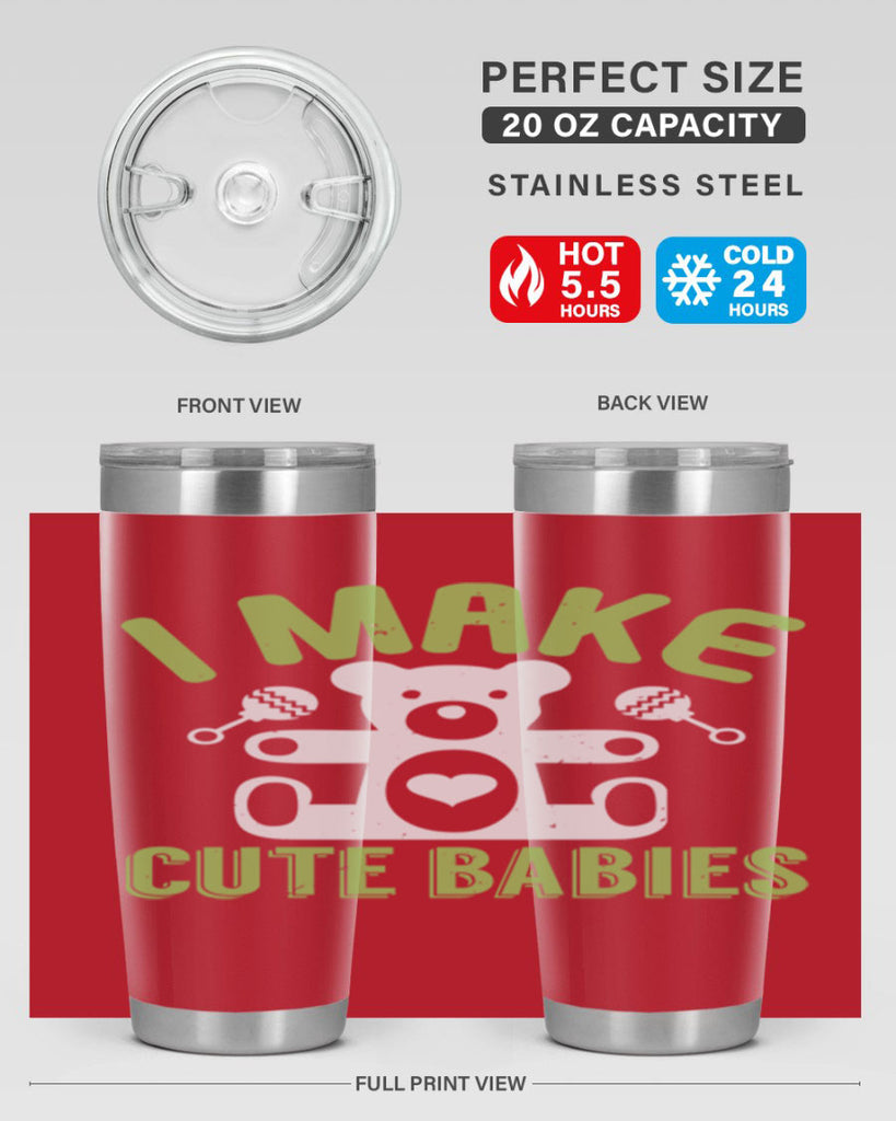 I make cute babies Style 218#- baby- tumbler